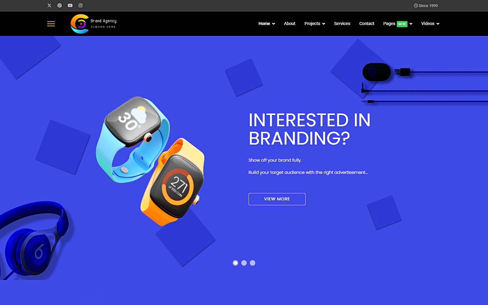 Joomla 5 Brand Portfolio and Marketing Template