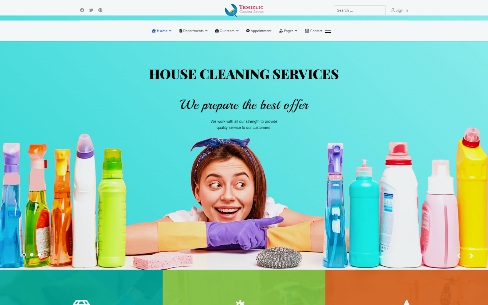 Cleaning Service  Joomla 5 Template