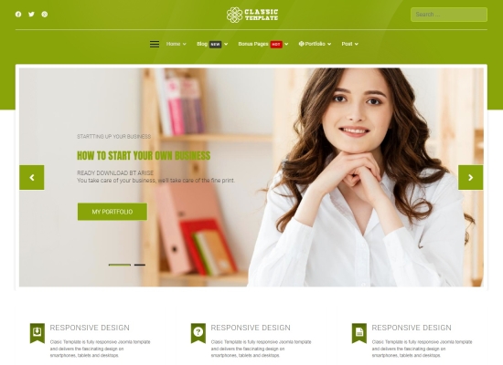 Classic Bussines & Corporate Template