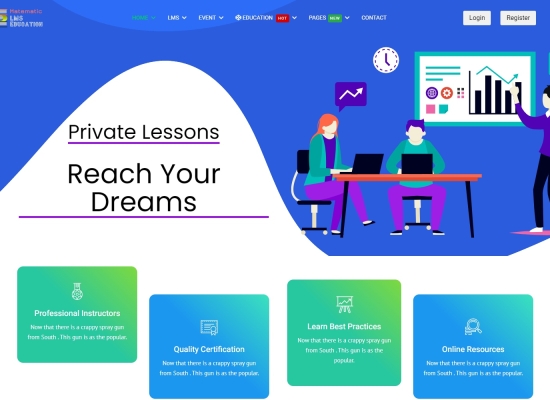 JL Matematic Online Education Template