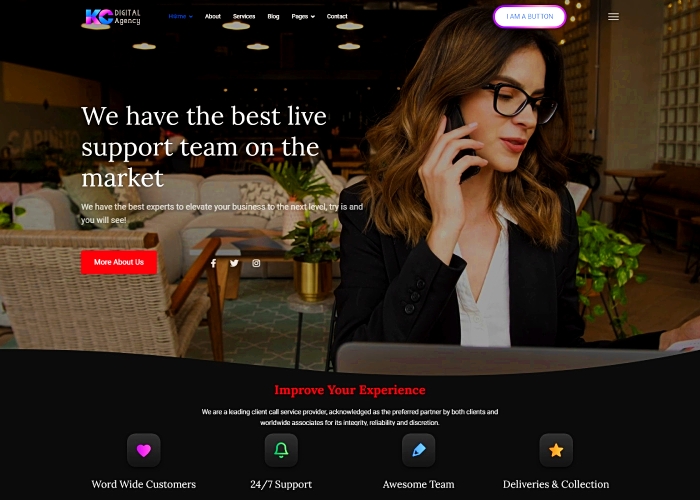 Kobimatic Digital Agency Template