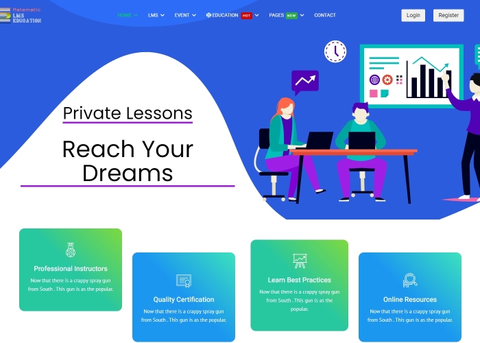 JL Matematic Online Education Template