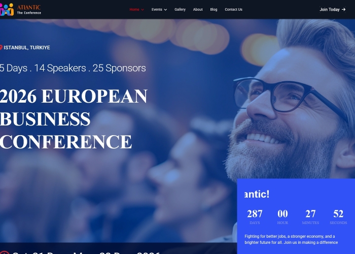 JL Atlantic Event Conference  Template