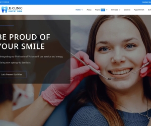 JL Clinic Medical Health & Dental Template