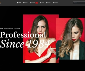 Fotojenic Fashion Agency Template